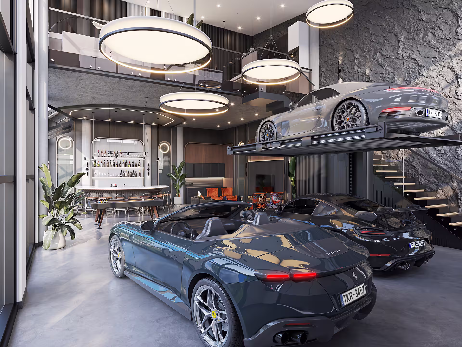 Zeitgenössische Garage - 4