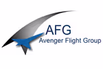 Logo of Avenger Flight Group — aviation training facility rendering collaboration