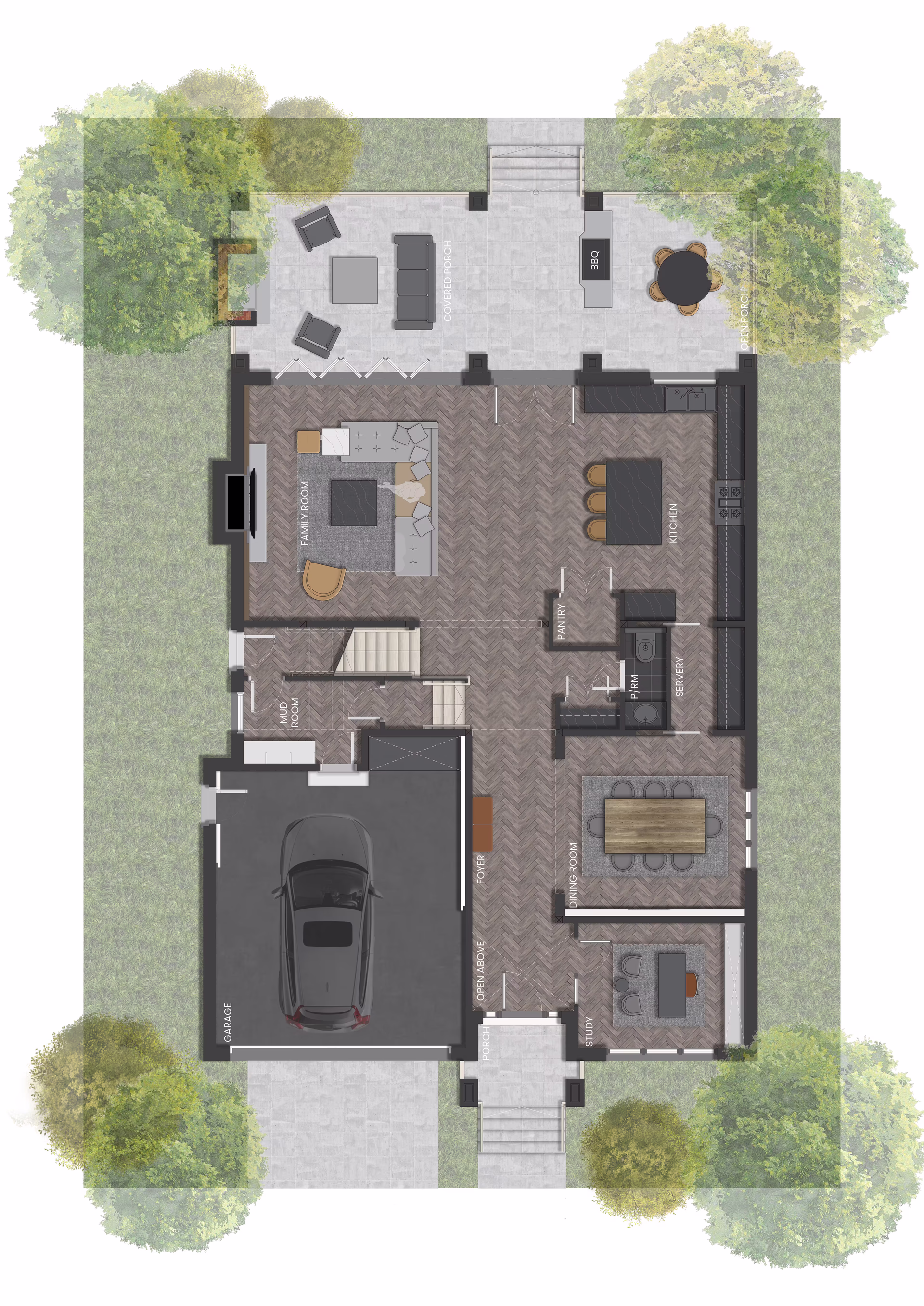 Villa Innenraumdesign - 2